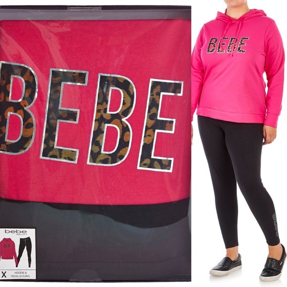 NWT Bebe Set Hoodie and Legging New - Picture 4 of 8